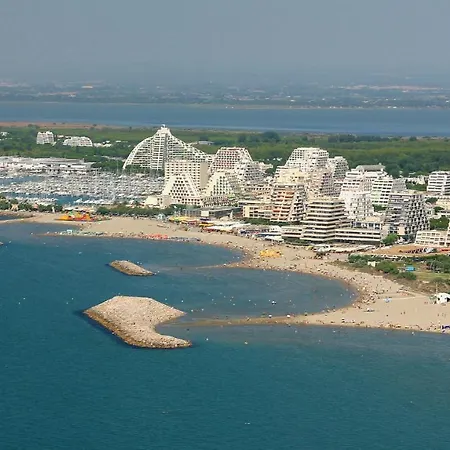 Studio Première Ligne Terrasse Vue Dégagée Centre Point Zero La Grande-Motte