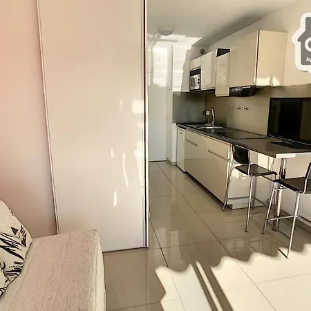 Studio Première Ligne Terrasse Vue Dégagée Centre Point Zero Appartement *